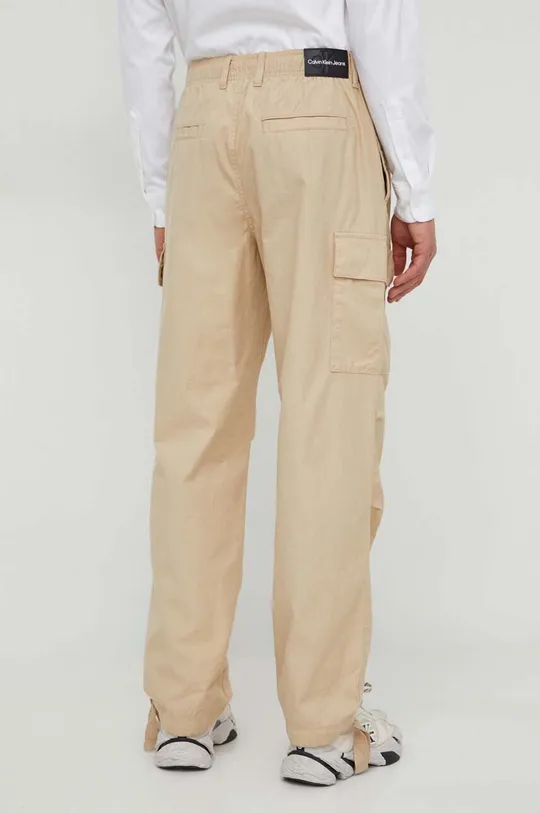 Bombažne hlače Calvin Klein Jeans Glavni material: 100 % Bombaž Nalepka: 100 % Poliuretan