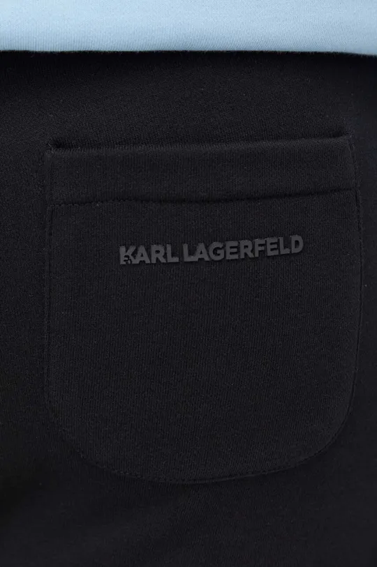 fekete Karl Lagerfeld melegítőnadrág