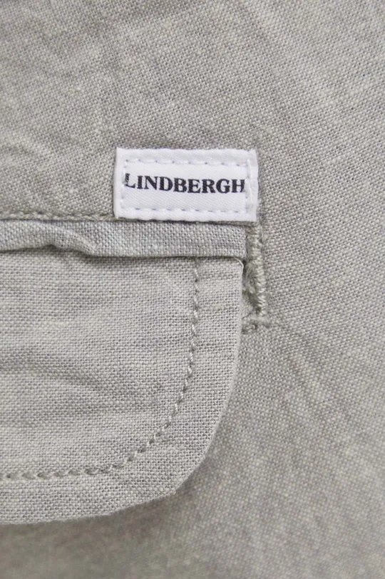 сірий Льняні штани Lindbergh