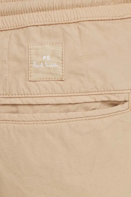 beżowy PS Paul Smith spodnie bawełniane