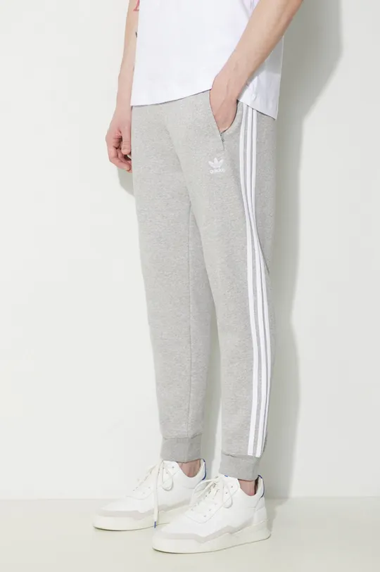 gray adidas Originals joggers 3-Stripes Pant