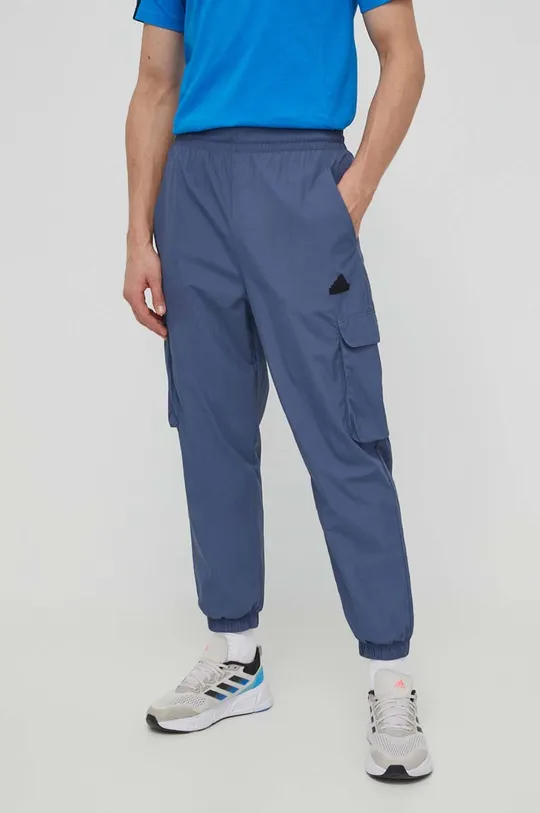 голубой Спортивные штаны adidas Мужской