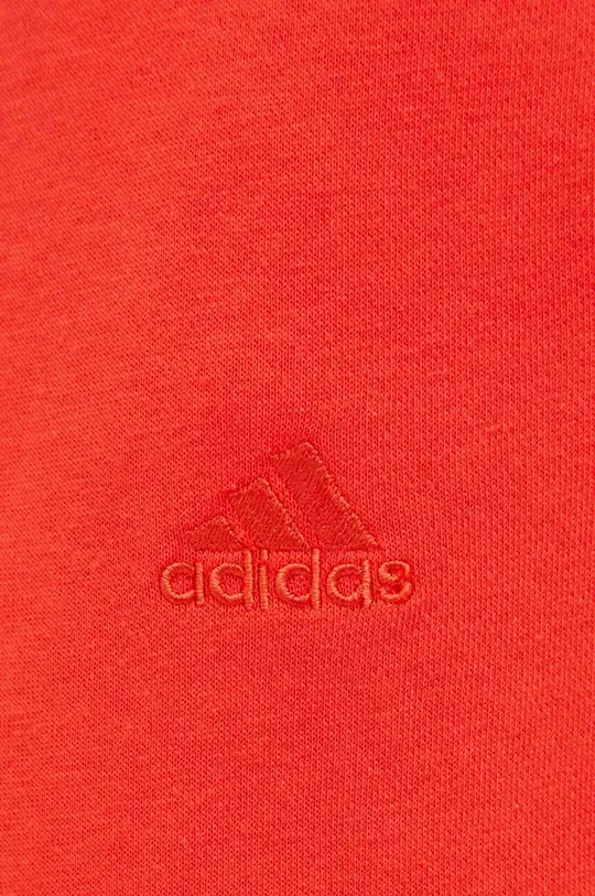 czerwony adidas spodnie dresowe