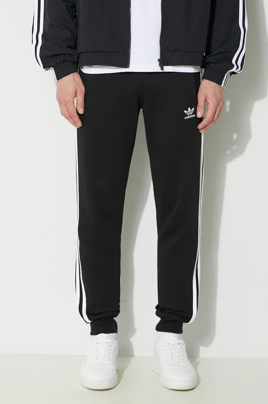 crna Donji dio trenirke adidas Originals 3-Stripes Pant Muški