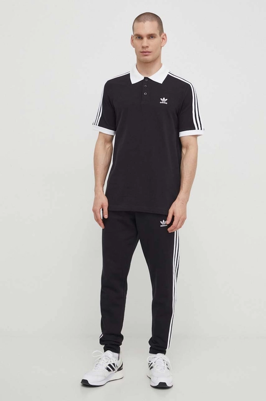 Παντελόνι φόρμας adidas Originals 3-Stripes Pant μαύρο