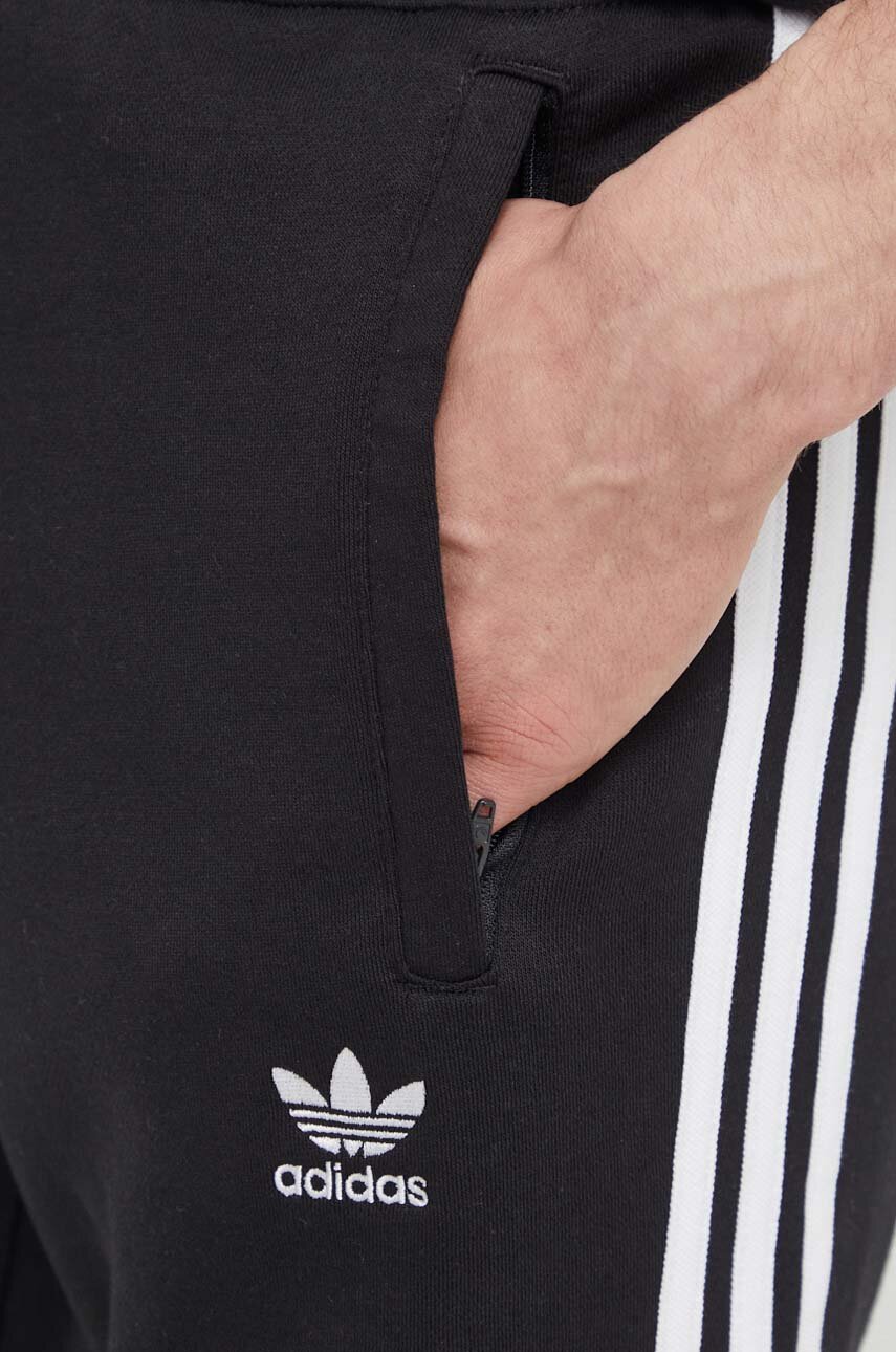 Спортивные штаны adidas Originals 3-Stripes Pant цвет чёрный с ...
