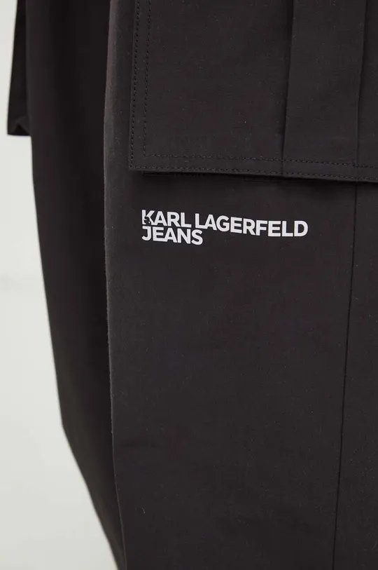 czarny Karl Lagerfeld Jeans spodnie