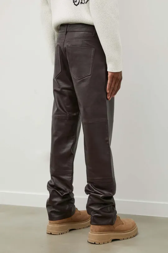Кожаные брюки Tiger Of Sweden Основной материал: 100% Овечья шкура Подкладка кармана: 51% Полиэстер, 49% Эластомультиэстер