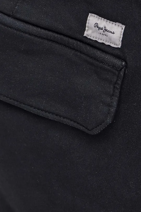 μαύρο Παντελόνι Pepe Jeans GYMDIGO CARGO PANT