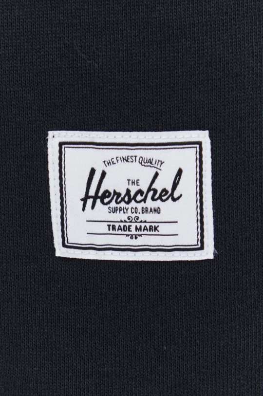 чёрный Хлопковые спортивные штаны Herschel