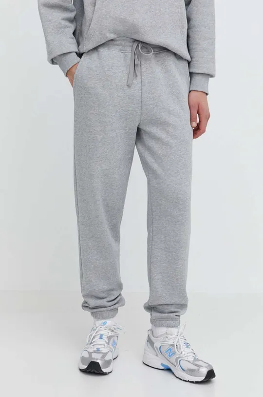 grigio Herschel pantaloni da jogging in cotone Uomo