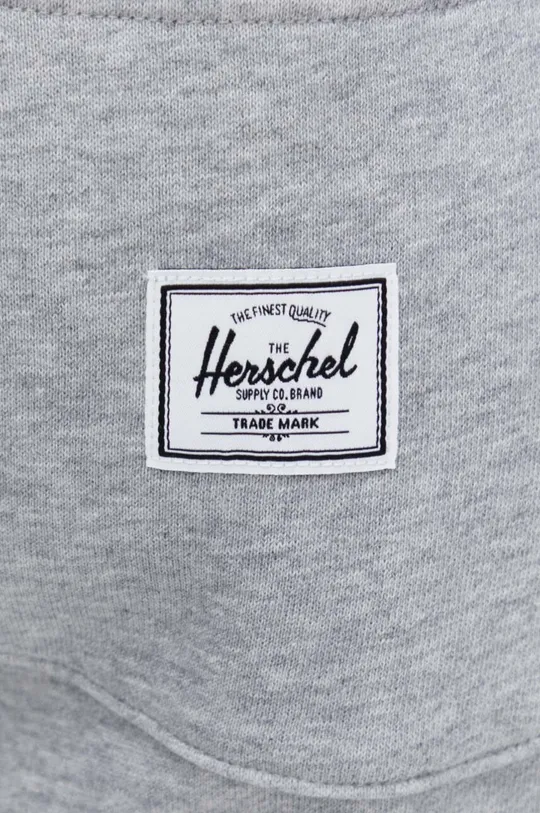 сірий Бавовняні спортивні штани Herschel