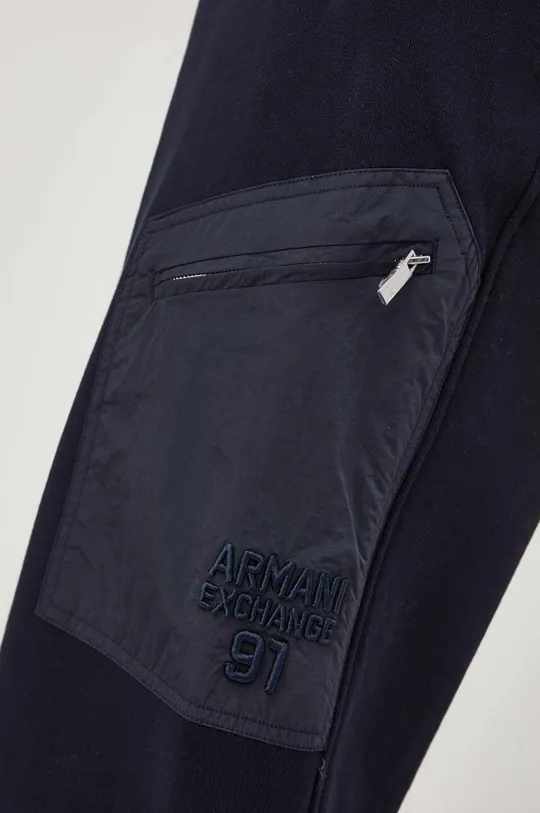 Armani Exchange spodnie dresowe bawełniane Męski