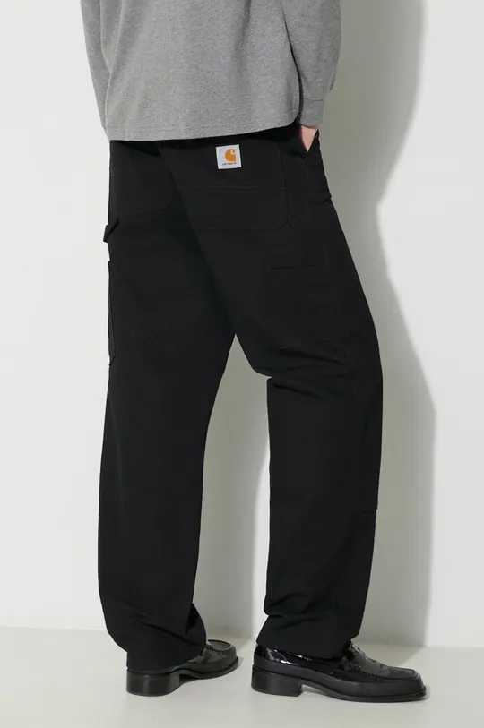 negru Carhartt WIP jeans Double Knee Pant De bărbați