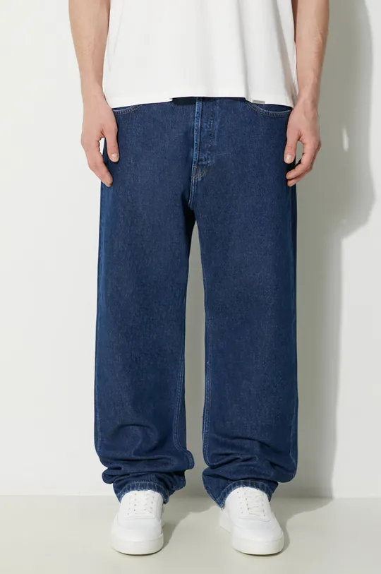bleumarin Carhartt WIP jeans Nolan Pant De bărbați