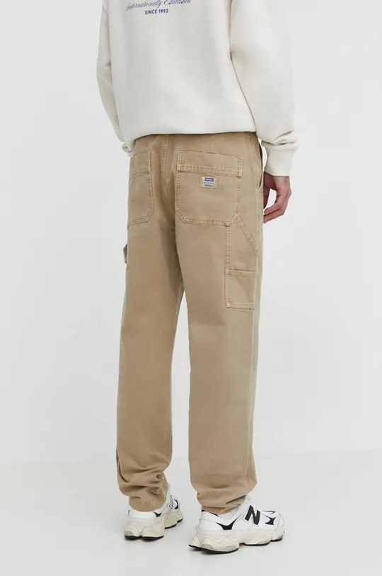 Hugo Blue pantaloni in cotone Rivestimento: 65% Poliestere, 35% Cotone Materiale principale: 100% Cotone