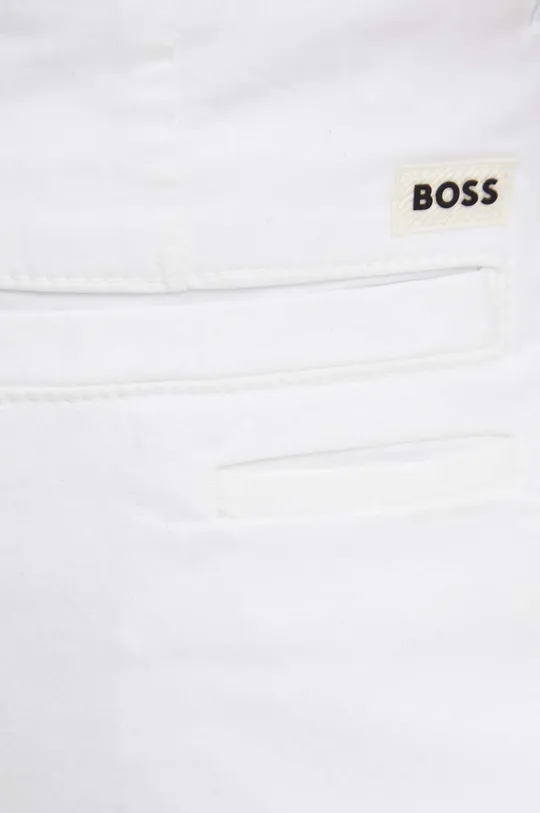 λευκό Παντελόνι BOSS