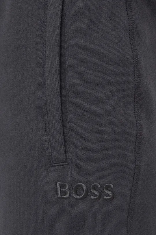 чорний Бавовняні спортивні штани BOSS