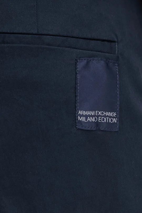 sötétkék Armani Exchange nadrág
