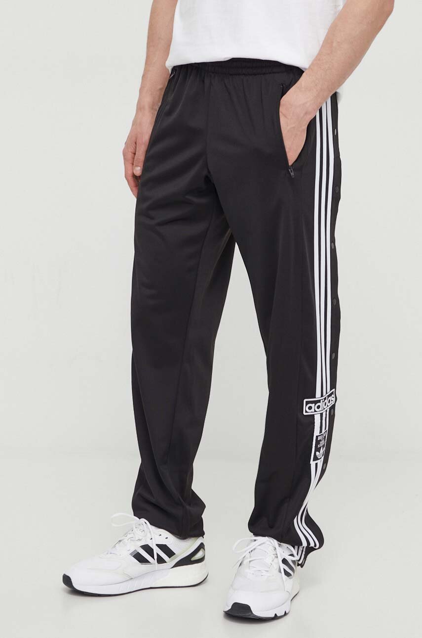 Спортивные штаны adidas Originals цвет чёрный с аппликацией на PRM