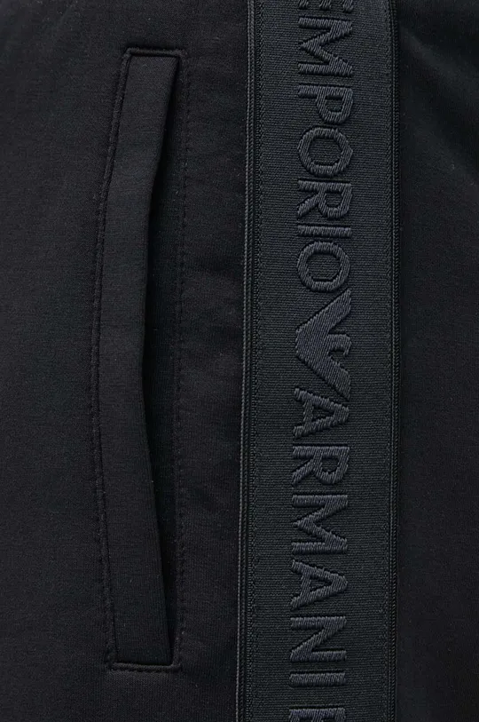μαύρο Παντελόνι φόρμας Emporio Armani