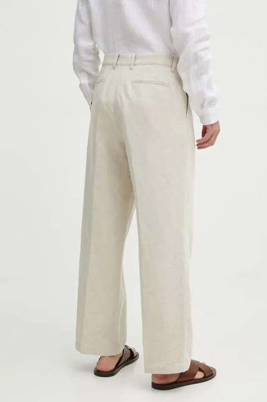 United Colors of Benetton pantaloni in lino misto 52% Cotone, 48% Lino