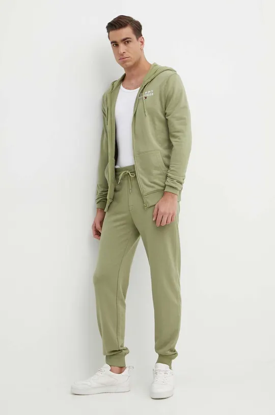Tommy Hilfiger spodnie dresowe zielony
