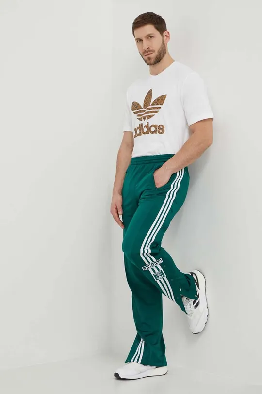Παντελόνι φόρμας adidas Originals πράσινο