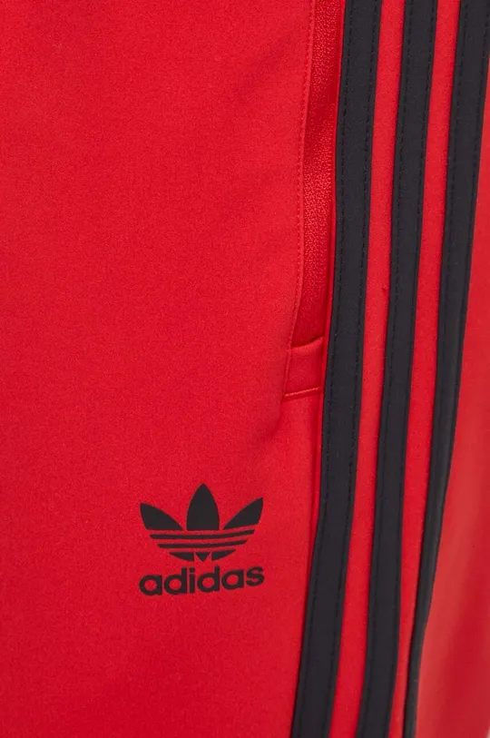 crvena Donji dio trenirke adidas Originals SST Bonded Track Pants