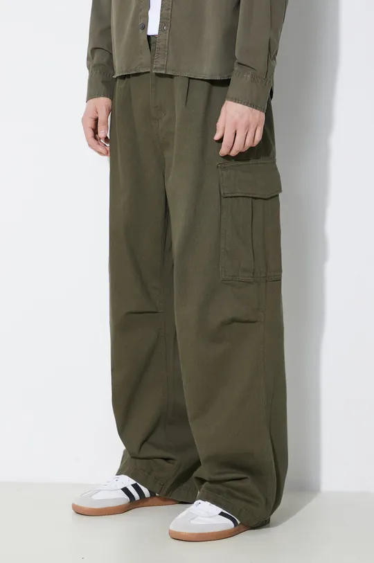 green Alpha Industries cotton trousers Aircraft