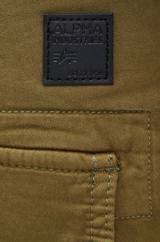 zelená Kalhoty Alpha Industries Combat Pant LW