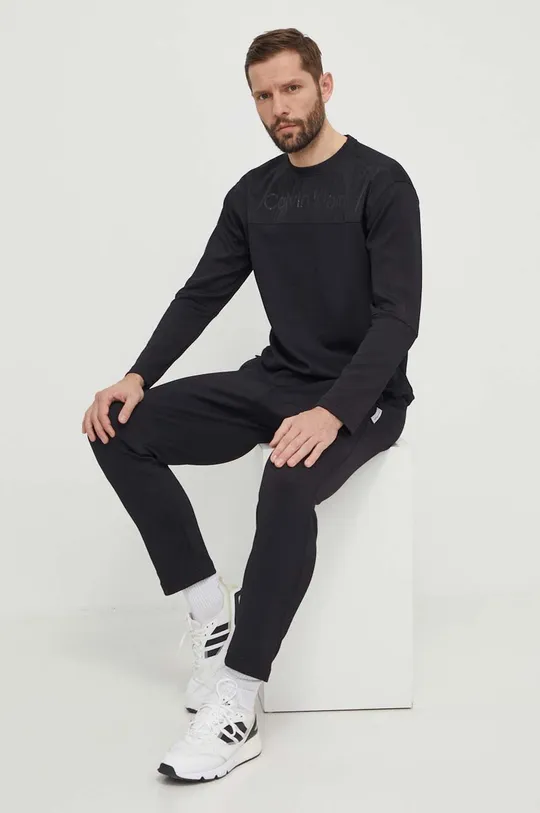 Calvin Klein Performance spodnie treningowe czarny
