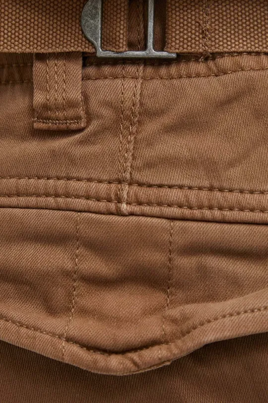 brązowy Superdry spodnie
