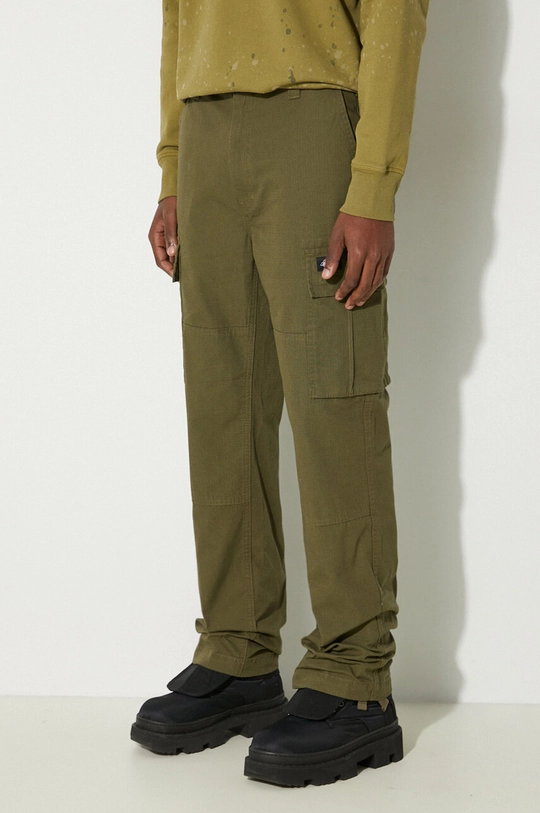 Dickies pantaloni in cotone EAGLE BEND verde DK0A4X9X