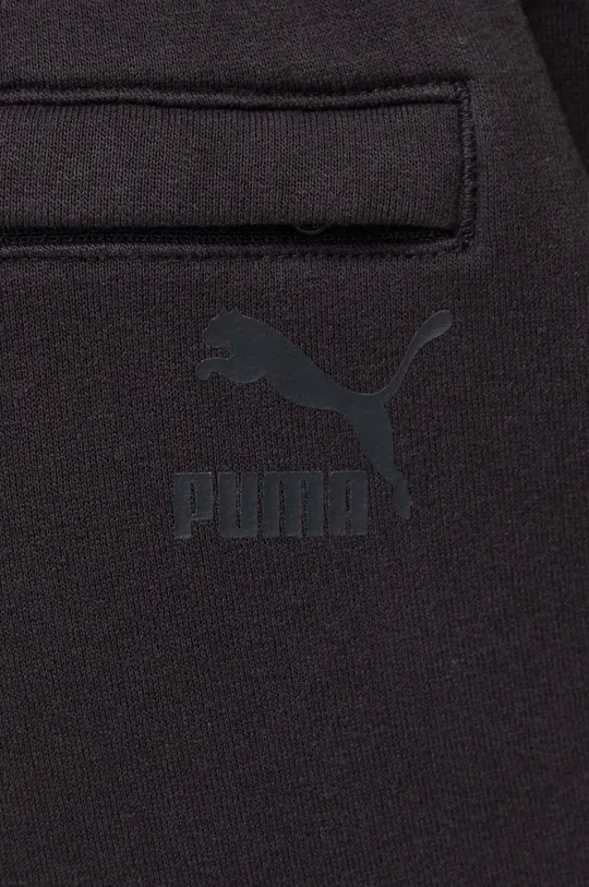 czarny Puma spodnie dresowe bawełniane PUMA X STAPLE