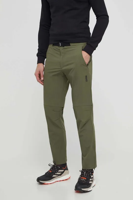 zielony Colmar spodnie outdoorowe Męski