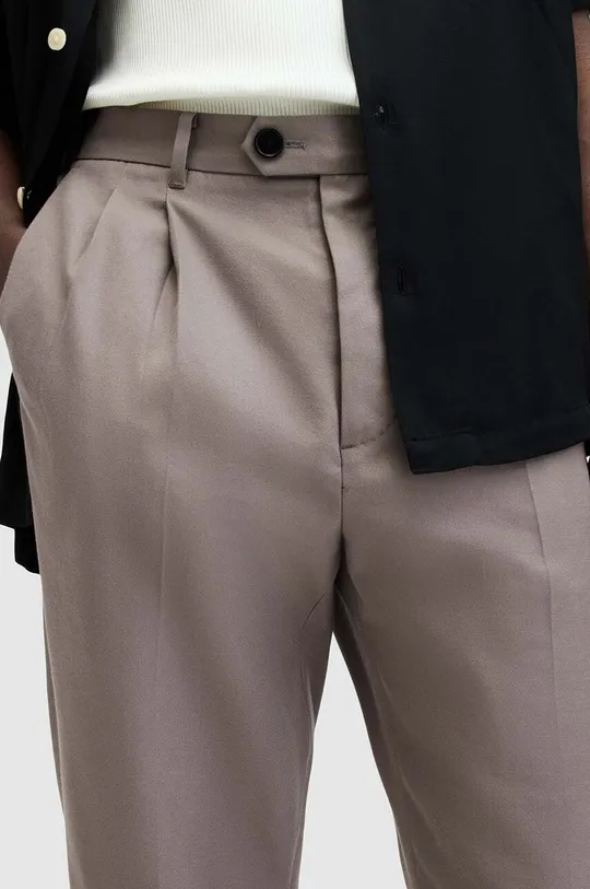 AllSaints spodnie TALLIS beżowy