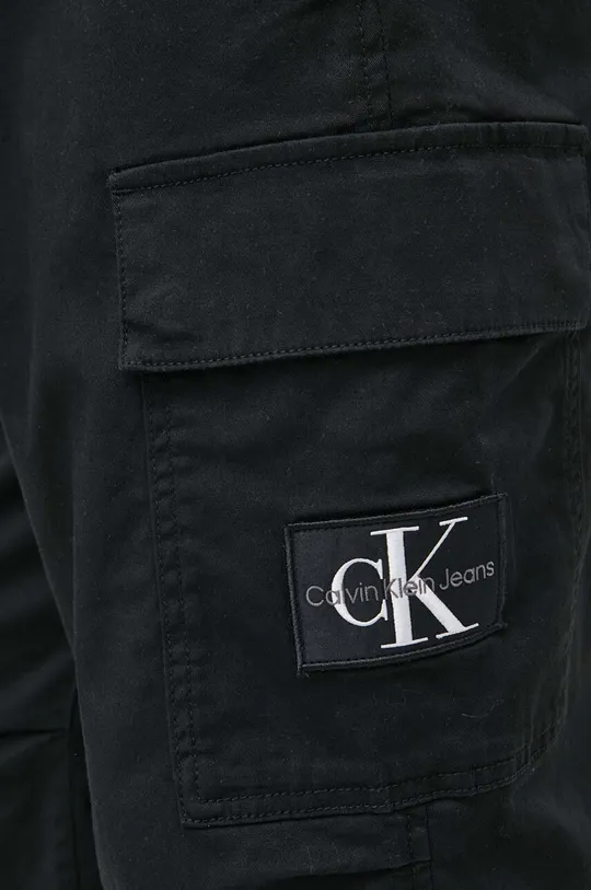 fekete Calvin Klein Jeans nadrág