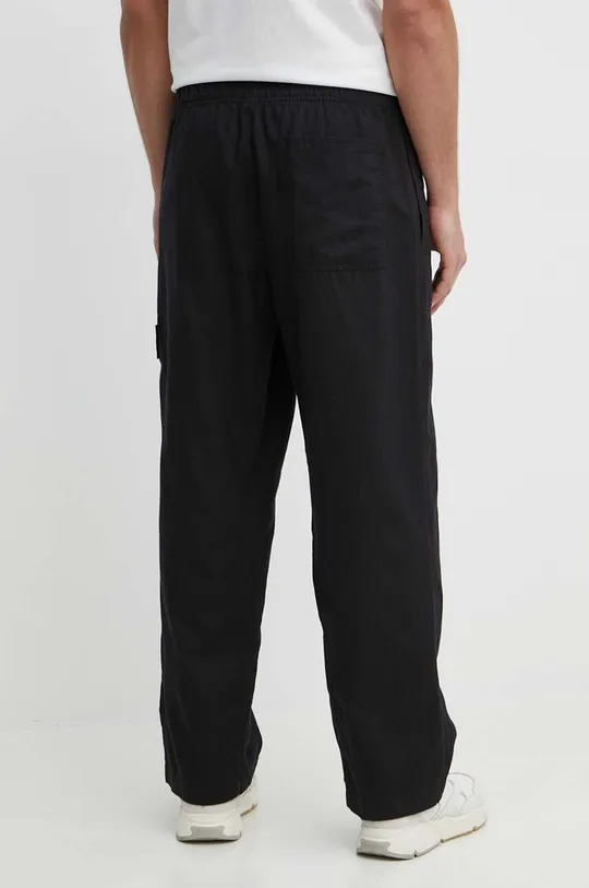 Nohavice s prímesou ľanu Calvin Klein Jeans 65 % Bavlna, 35 % Ľan