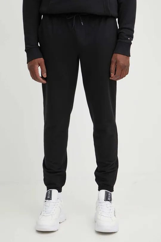czarny Calvin Klein Jeans spodnie dresowe Męski