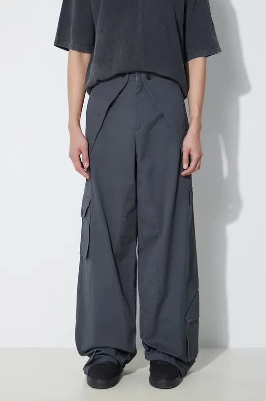 gray A-COLD-WALL* trousers Overlay Cargo Pant Men’s