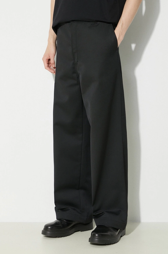 black Carhartt WIP trousers Brooker Pant