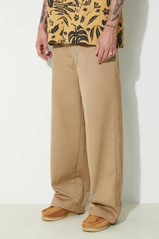 brown Carhartt WIP trousers Brooker Pant