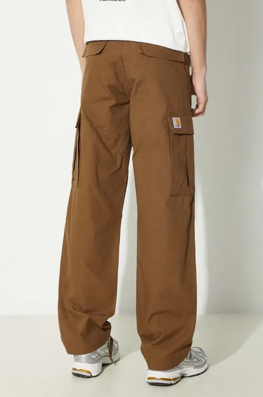 Carhartt WIP cotton trousers Regular Cargo Pant Main: 100% Cotton Pocket lining: 50% Cotton, 50% Polyester