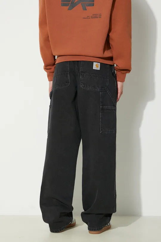 Carhartt WIP jeansi Double Knee Pant Materialul de baza: 100% Bumbac Captuseala buzunarului: 65% Poliester , 35% Bumbac