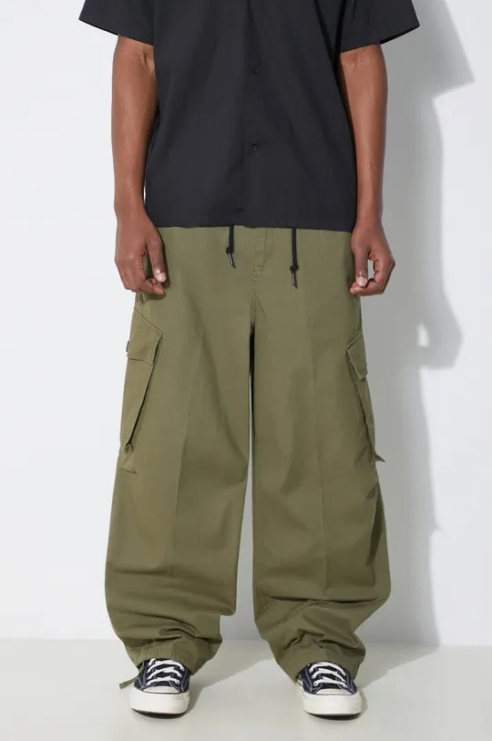 green Carhartt WIP cotton trousers Unity Men’s