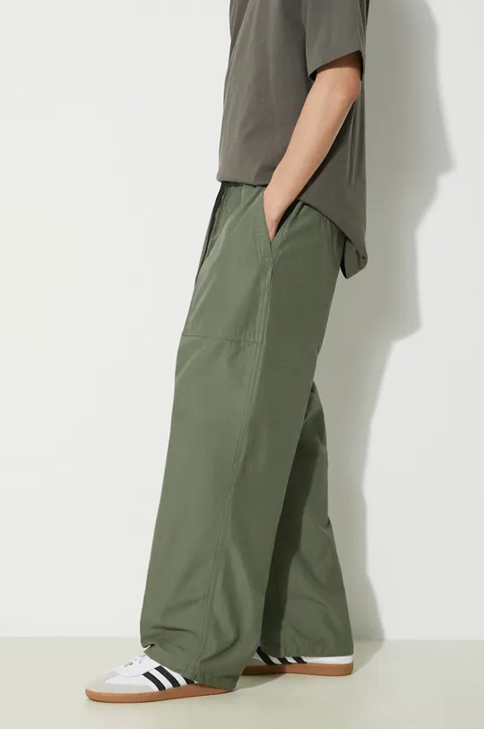 zielony Carhartt WIP spodnie bawełniane Hayworth Pant