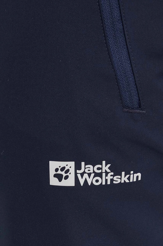 granatowy Jack Wolfskin spodnie outdoorowe ACTIVE TRACK