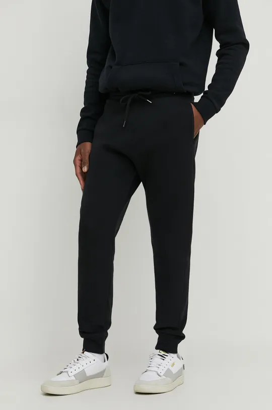 μαύρο Παντελόνι φόρμας Hollister Co. Ανδρικά