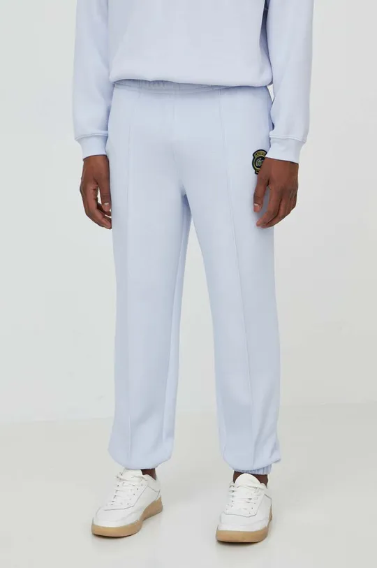 niebieski Lacoste spodnie dresowe Męski